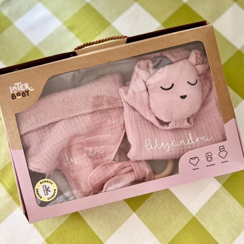 SET DOUDOU - MORDEDOR Y BABERO