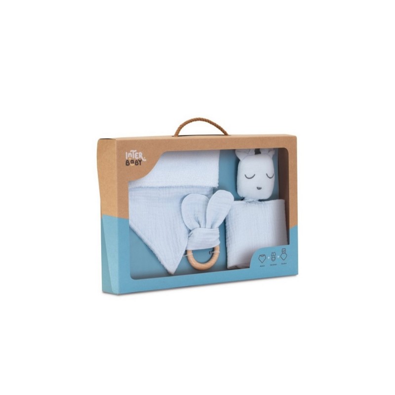 SET DOUDOU - MORDEDOR Y BABERO